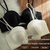 Elegant French Cutout Push-Up Lingerie Bra for Women - Enhances Small Bust with Anti-Sagging Support and Stylish Back Design