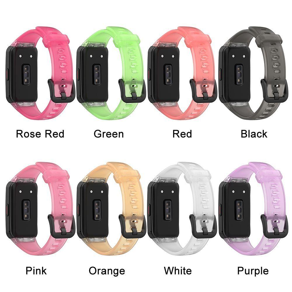 Мягкий ремешок для часов, прозрачный силиконовый ремешок для замены