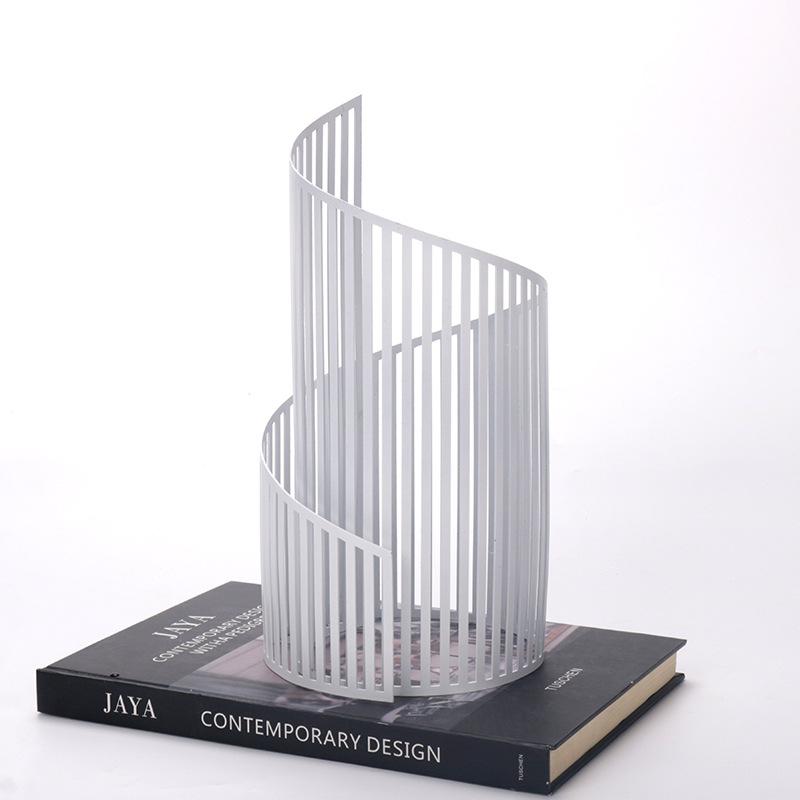 Simple Modern Abstract Creative Geometric Metal Home Accessories Decoration Living Room Model Room Wine Cabinet Desktop Decoration