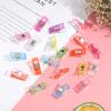 20Pcs Mixed Color Plastic Edging Clip Plastic Small Clip Sewing Positioning Clip