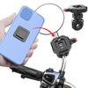 Motorcycle Rearview Mirror Phone Holder Quick Release Heavy Duty Anti-slip Shockproof Universal Riding Motorbike
