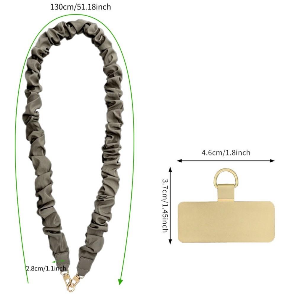 Подвеска на шею для мобильного телефона, длинная цепочка для мобильного телефона, ремешок для телефона через плечо, для путешествий и активного отдыха