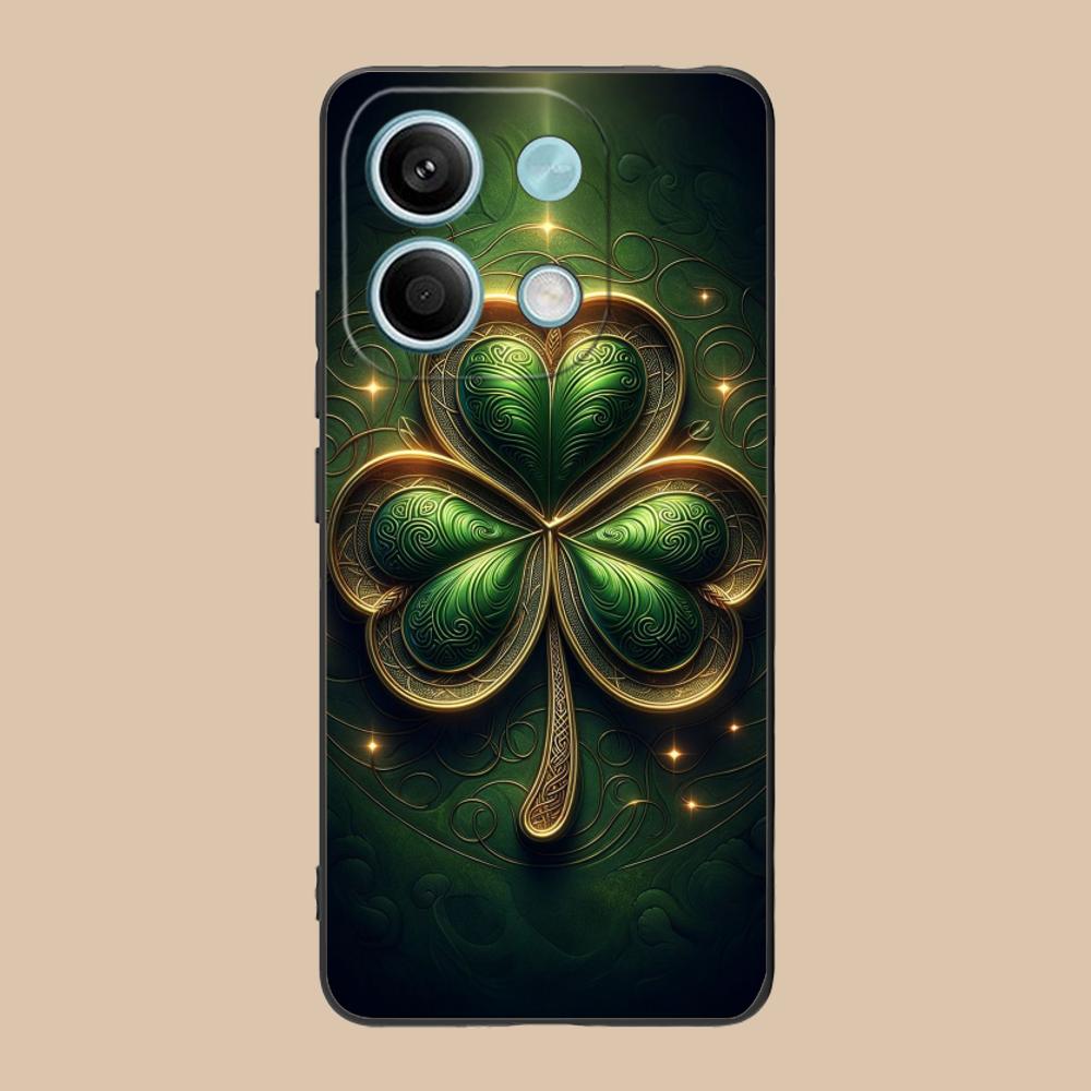 Чехол для мобильного телефона на День Святого Патрика для Xiaomi 15 14 13 12 Mi 11 T Ultra Lite Pro S X 5G Цветной Печатный Чехол Роскошный Красивый