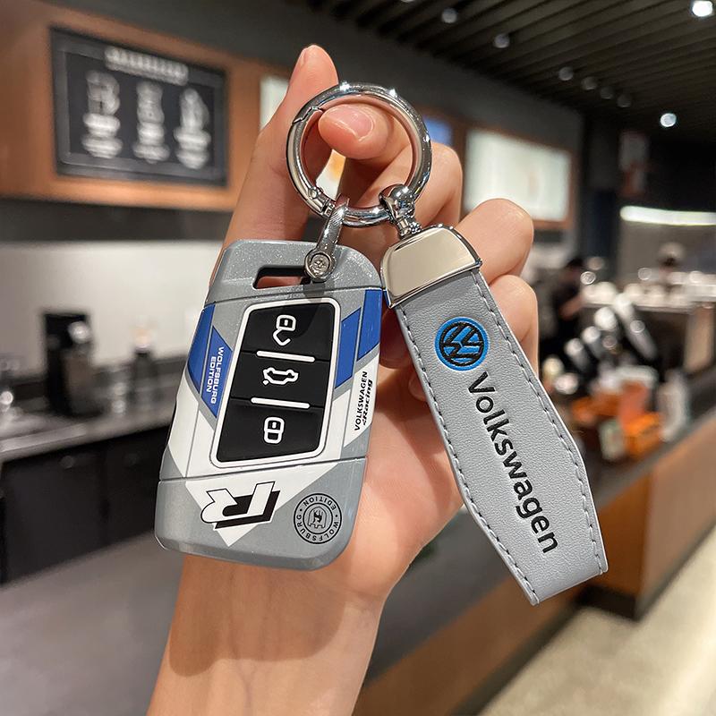 Чехол-брелок для ключа автомобиля в стиле VOLKSWAGEN VW Для VW Volkseagen Passat B8 Magotan Для Skoda Superb A7 Kodiaq Seat