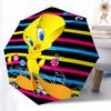 1pc Tweety Bird Umbrella - Automatic Open Compact Travel Umbrella with 86-Rib Durable Frame yy251021129