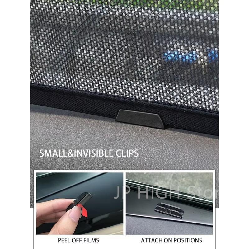 Side Window Sunshades window screen For Suzuki Jimny JB64 Sierra JB74W 2019+ Net Gauze Curtain Anti-insect Interior Accessories