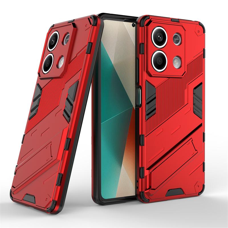 Для Xiaomi Poco X6 5G чехол Poco X6 Pro 5G X 6 Capas Armor Back Phone Bumper Kickstand Противоударный держатель Fundas Poco X6 5G