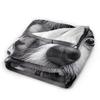 Cat Selfie with Santa Plush Blanket Students  Flannel Throw Blanket For Home Decor Soft Design Quality Bedspread Gift Idea