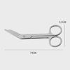 Ножницы из нержавеющей стали для снятия повязок и швов для домашнего и медицинского использования