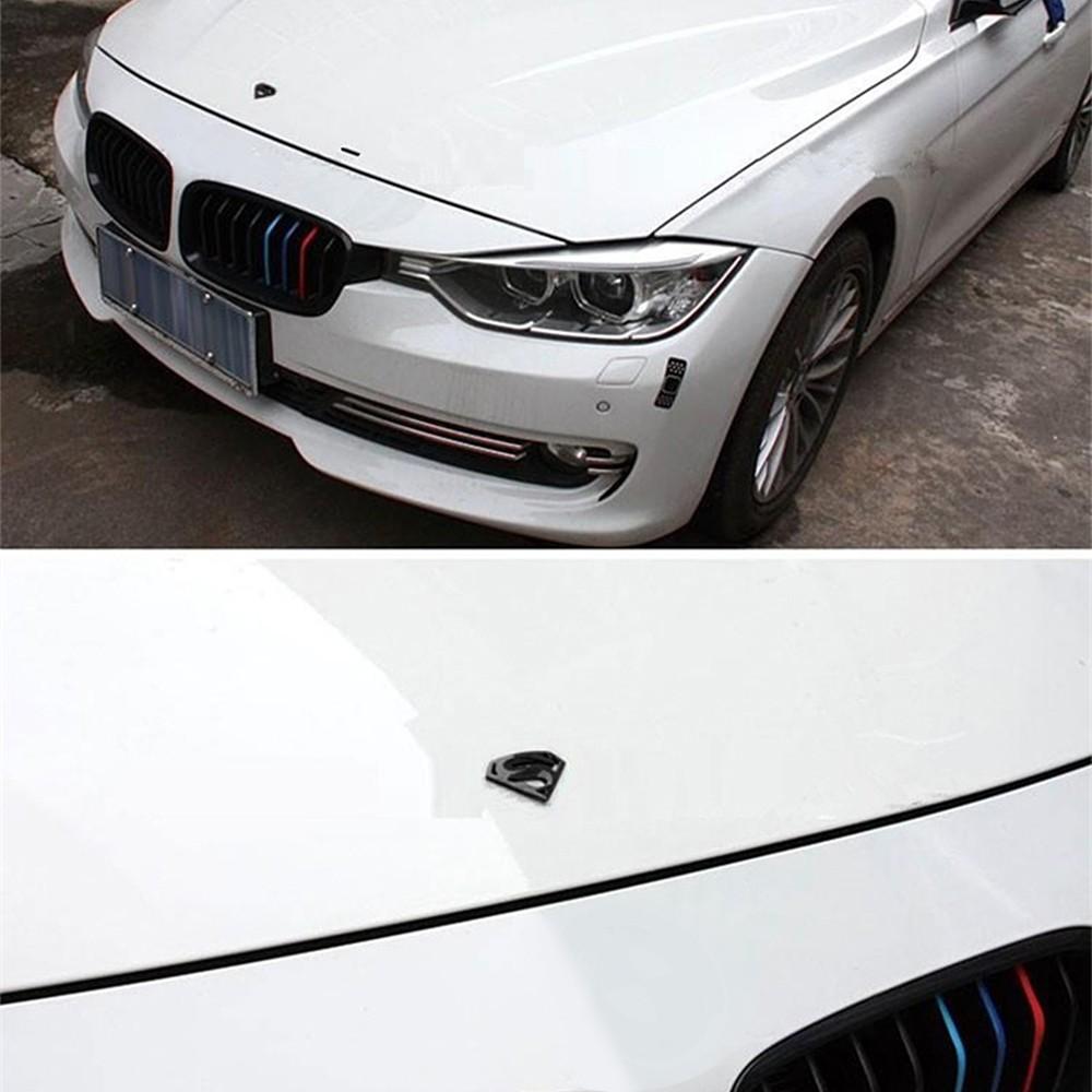3D Superrman Badge Car Stickers For Car styling and Auto decoration Automobile Accessories For volkswagen ford focus 2 bmw e46
