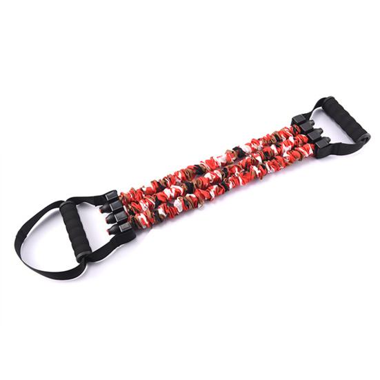 Регулируемый эспандер с отсоединяемым 3-трубным грудным эспандером, плечевым эспандером, для силовых тренировок, фитнеса, растяжки всего тела, с ручкой