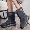 Fashion Snow Boots Women Flat Women Shoes Waterproof Women's Boots Keep Warm Shoes For Women Fashion Platform Winter Boots