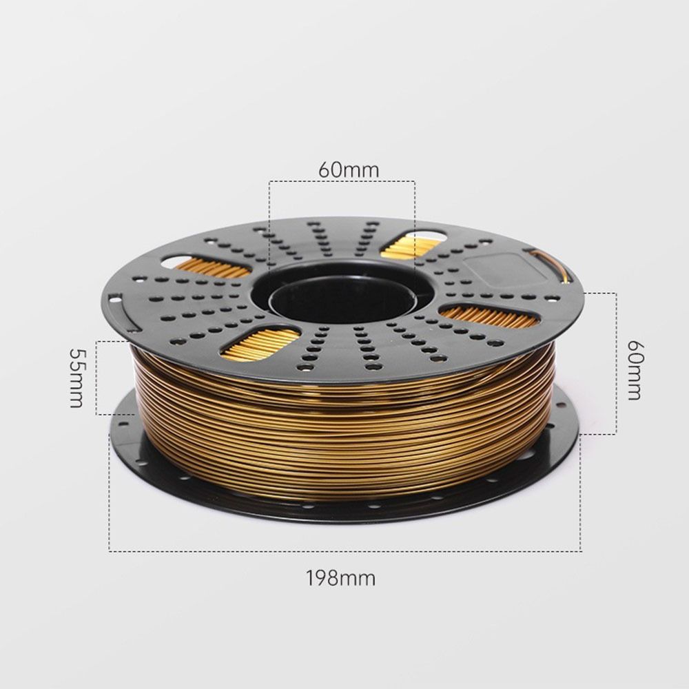 1.75mm Diameter PETG Filament Single Color Multi-Color 3D Printer Filament 1kg Neatly Wound 3D Printing Consumables 3D Printer