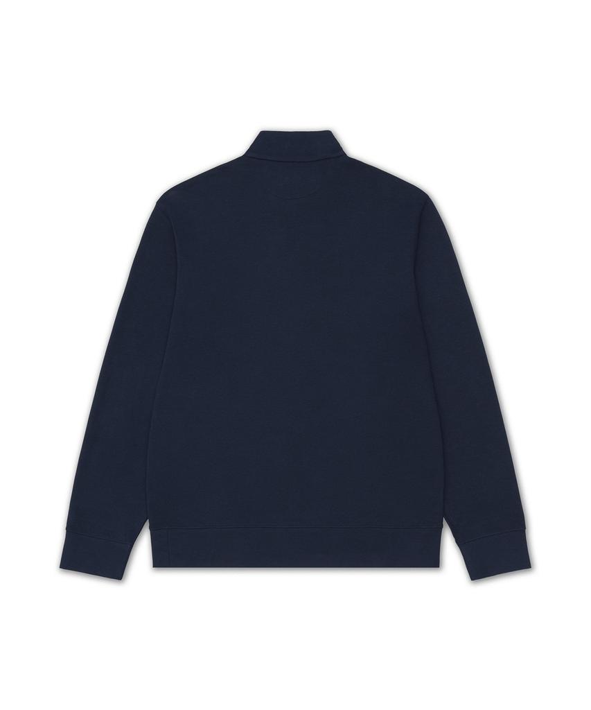 POLO RALPH LAUREN Luxury Jersey Quarter Zipper Pullover - Navy