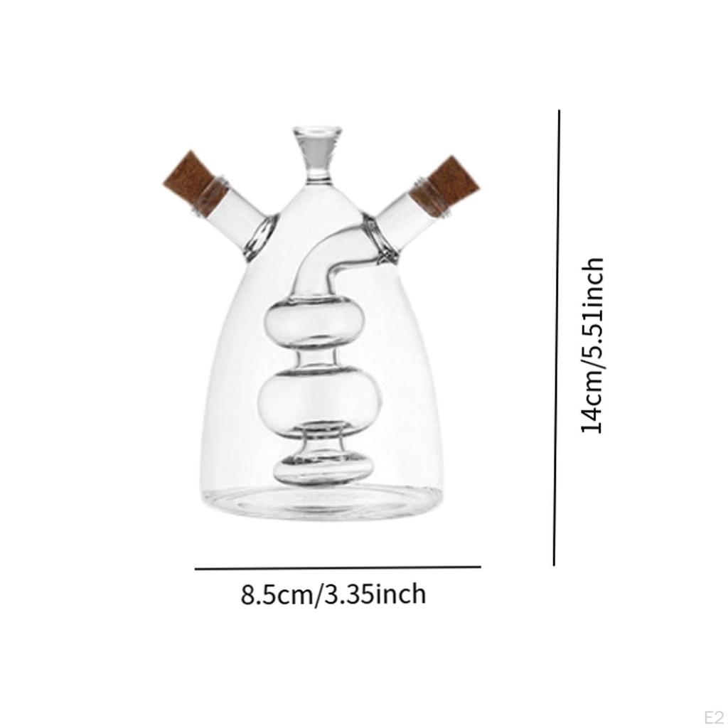 Диспенсер для масла и уксуса, бутылка для кухни, прозрачная, бутылка для соуса, соевый соус