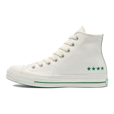 Кроссовки унисекс Chuck 70 High Green Stars White Vintage-White Amarillo 170999C