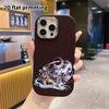 Чехол для телефона: 2D плоский дизайн, подходящий для защитного чехла iPhone 18 17 16 15 14 13 Pro, стиль для пары, девушка с топором, рождественские и хэллоуинские подарки
