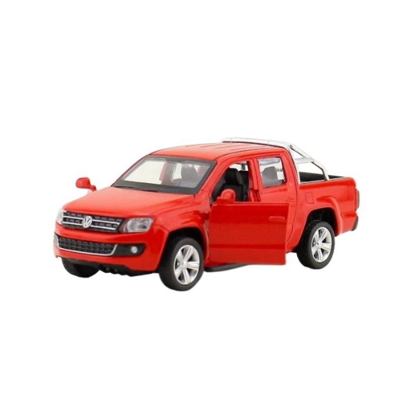 Симуляция 1/46 Сплав Volkswagen Amarok Пикап Модель автомобиля Литая игрушечная машина Детский подарок для мальчика Домашний декор Миниатюрная машина
