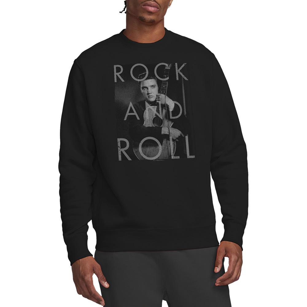 Elvis Presley Unisex Adult Rock And Roll Sweatshirt