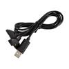 1Pc Black 1.5m Wireless Controller USB Charging Cable Cord Game Pad Accessory For XBOX 360
