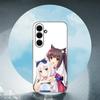 N-NEKOPARA Роскошный Черный Чехол Для Телефона Для Samsung Galaxy S23 S24 S25 Ultra S22 Plus S21