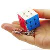 Moyu Keychain Mofangjiaoshi 3Cm 3.5Cm Mini 3X3X3 Magic Cube Keychain Professional Educational Toys Key Ring Cubo Magico Puzzle