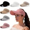 Anti-UV Sports Visor Caps Large Brim Baseball Cap Cool Sun Hats  Summer Outdoor