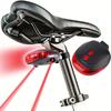 Bright LED Bike Tail Light Flashing Rear Warning for Night Riding Mountain Bicycle Accessory