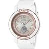 Women's Baby-G BGA-2900AF-7AJF [BABY-G BGA-2900 SERIES] Round Watch White Resin