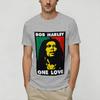 Bob Marleys T Shirt Beach 100 Cotton Tshirts For Unisex Leisure Casual Tshirt Short Sleeve Y2k Fun Tops