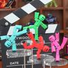 1-10 шт. Присоска Stickbot Игрушки DIY Липкий Робот Анимация Экран Анимационная Студия Фигурка Игрушки Детские Игрушки Украшения