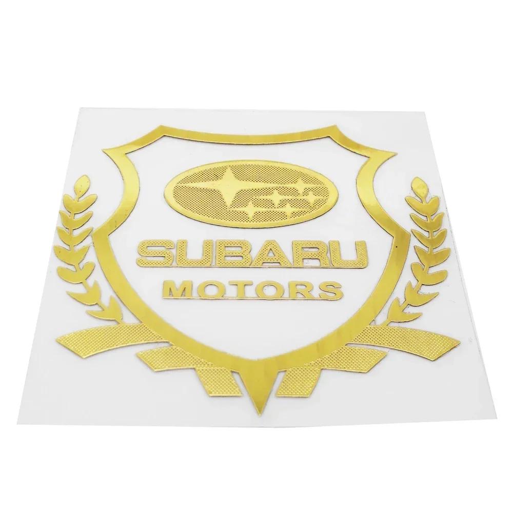 For Subaru WRX Forester XV Outback Impreza STI Legacy BRZ Tribeca Vinly Car Window Trunk Badge Sticker Styling Decal Accessories 5reu