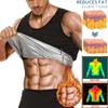 Sweat Vest for Men Waist Trainer Sauna Suit Hot Polymer Sweat Shirts Slimming Body Shaper Workout Tank Tops Shapewear Fitness Baselayer