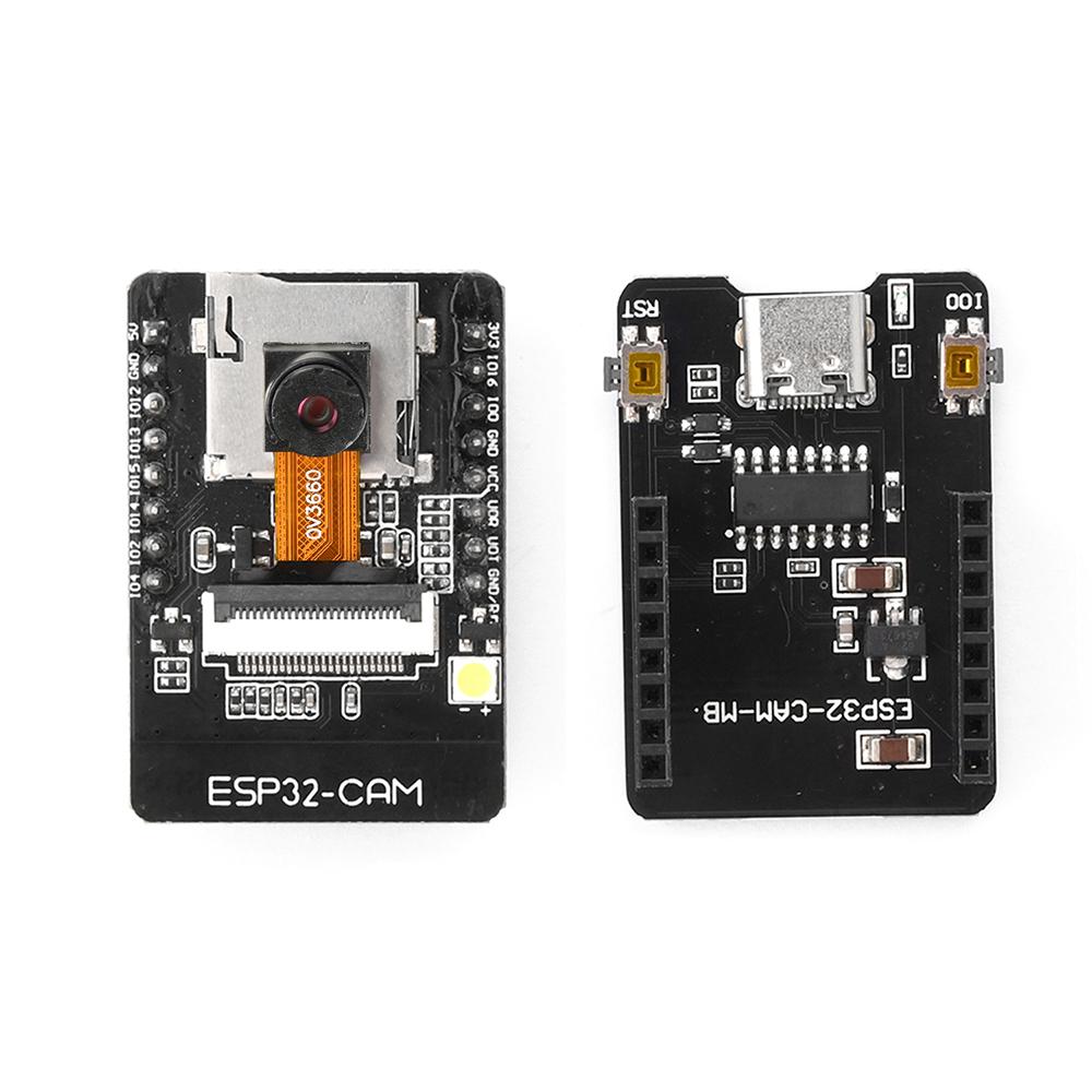 ESP32-CAM-MB WIFI BT Development Board OV3660 Camera Module USB to Serial CH340 Micro USB Type-C ESP Development Board Module