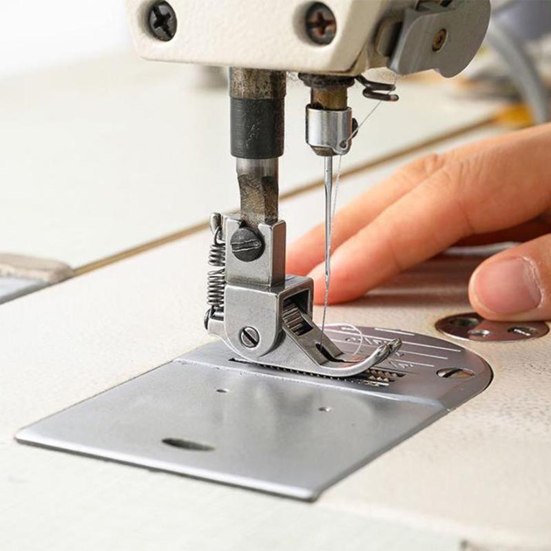 Лапка роликовой прижимной лапки швейной машины Lockstitch, подходящая для ткани из кожи