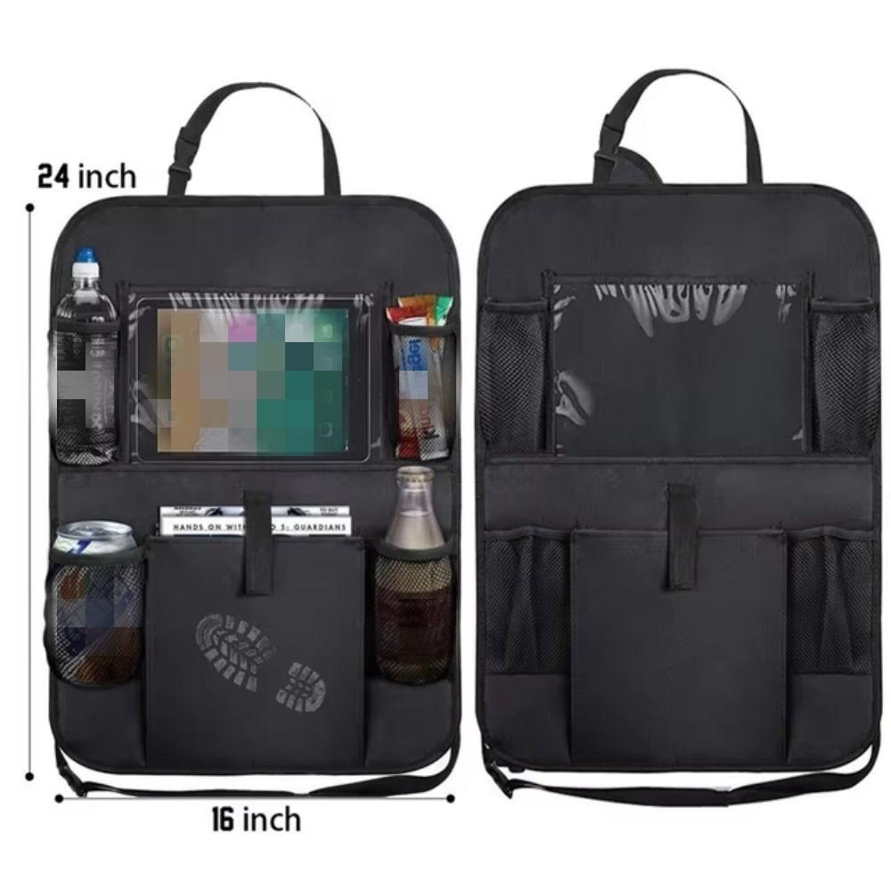 Car Accessories Car Backseat Organizer Cover Car Seat Back Protectors Sundries Storage Holder