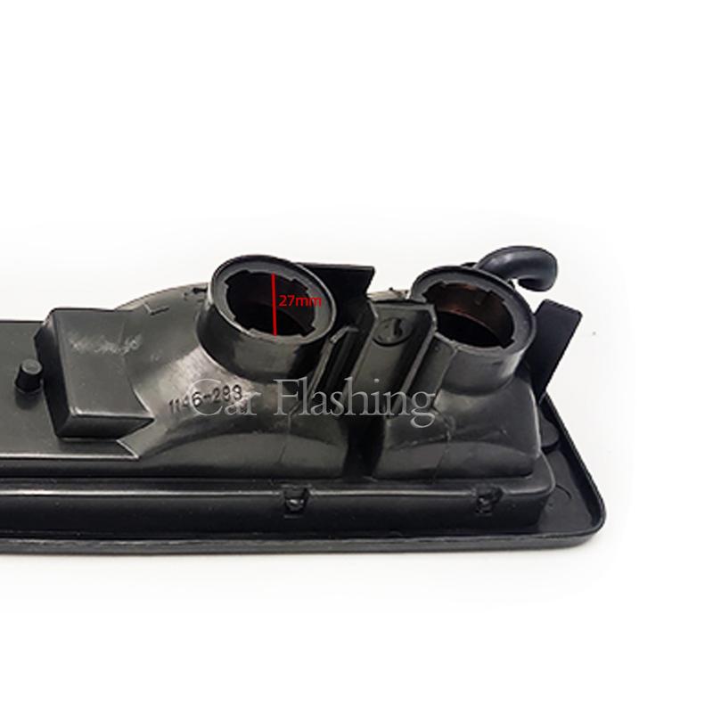 Крышка заднего фонаря для Mitsubishi Pajero Montero 1992-1999 MB124963 MB124964 214-1946L-UE задний бампер стоп-отражатель сигнала тормоза