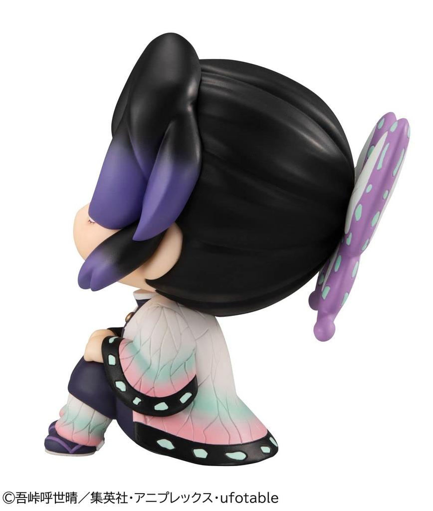 Rukappu Demon Kimetsu no Yaiba Shinobu Kocho, примерно 110 мм, готовая фигурка, окрашенная в ПВХ, Slayer