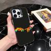 Термоизображения Чехол для телефона Для iPhone 17,16,15,14,13,12,11 Plus,Pro Max,XS,Разноцветный Серебристый Черный Чехол