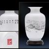 Jingdezhen Ceramic Vase Home Decoration Accessories Desktop Ornament Living Room Flower Planter Chinese Style Ceramic Crafts