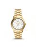 Heritage Fashion Women's Automatic Watch ME3226, Golden Stainless Steel Bracelet & 38mm White Dial, Daily Clothing Decor, Gift for Women