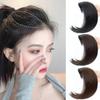 1pc Natural Hair Top Cover Synthetic Hair Pads Hair Extension Lining Women Invisible Seamless Hair Pads Clip In Hair Piece Brwon