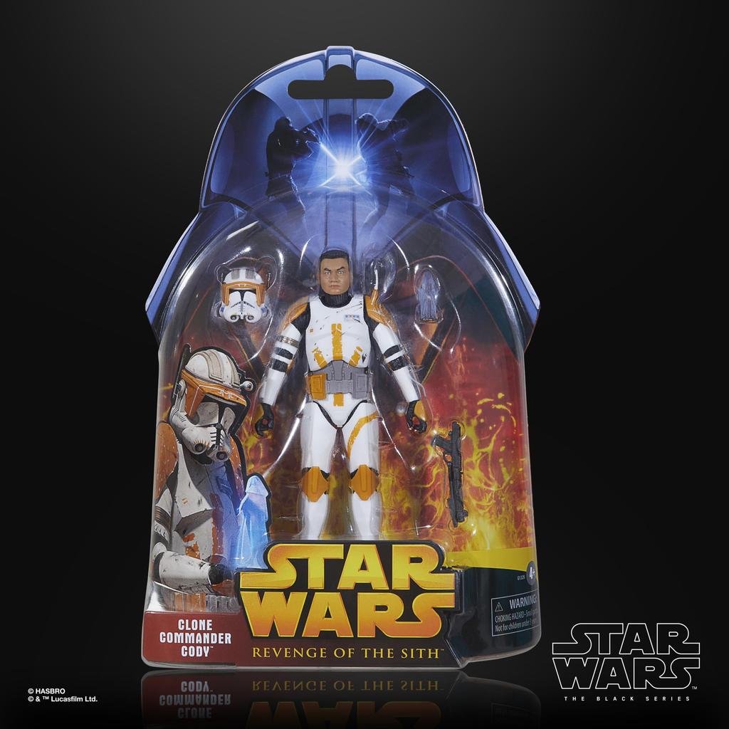 Star Wars Black Series Clone Commander Revenge of the Sith 20th Anniversary Collectible Action Figure Cody, 6-Inch