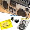 Кассетная дека Walkman Ролик прижимающей ленты Приводной ремень для Sanyo M4500k Резиновая лента