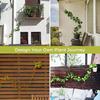 Chain Trellis Weather Resistant Simple Installation DIY Hexagonal Rings Plant Vine Support