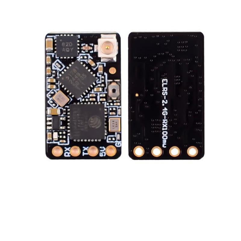 ELRS 2.4G/915MHz ExpressLRS RX V3.3.0 Receiver with T-type Antenna WiFi Upgrade for FPV Racing Drone Hobbyist Use