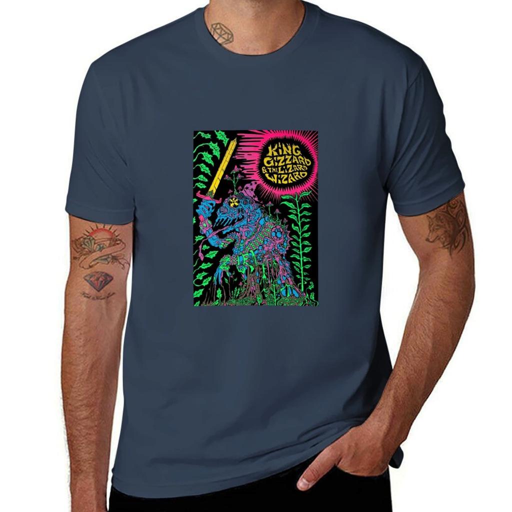 King Gizzard the Lizard Wizard TShirt NonShrink Basic Cotton TShirt
