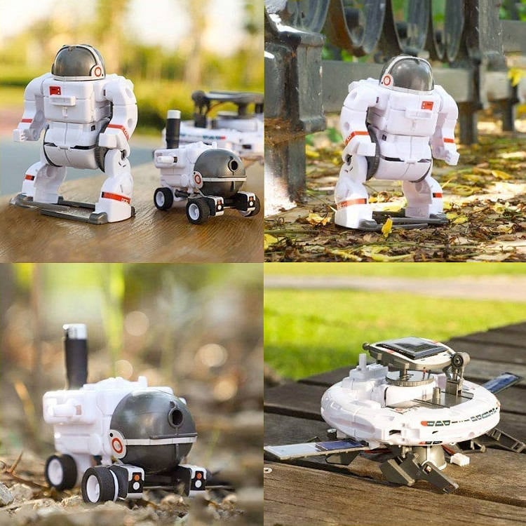 Roboty solarne 6w1 robot edukacyjny zabawka dla dzieci zestaw kreatywne