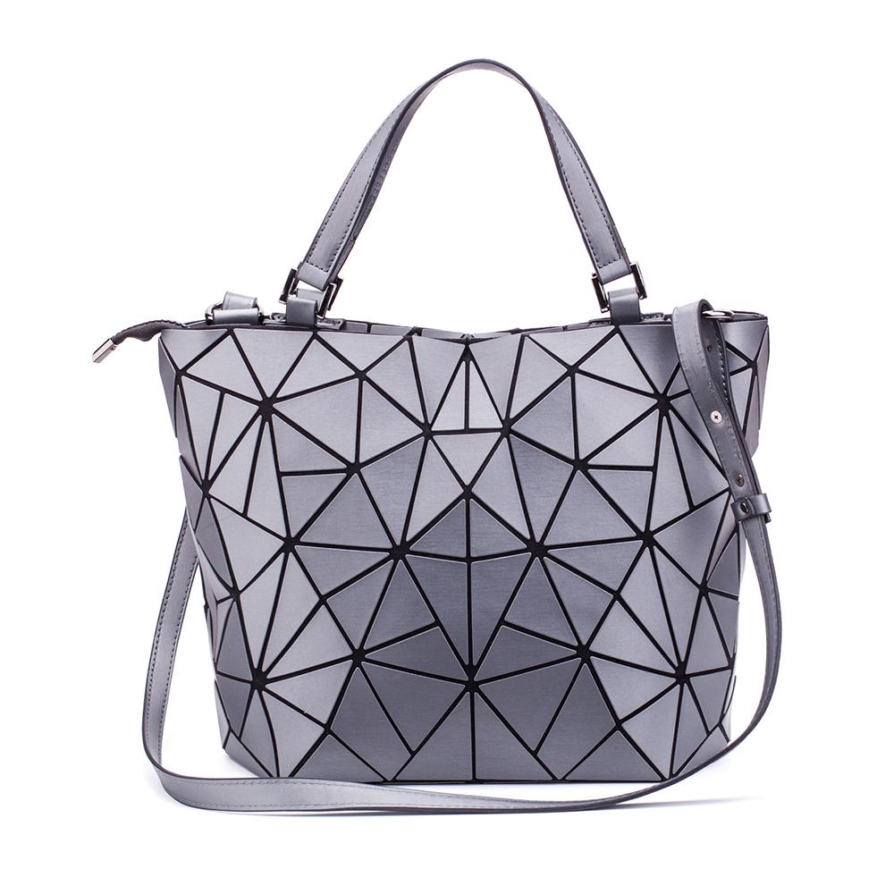 Креативные геометрические сумки с бриллиантами, женская модная светящаяся портативная сумка через плечо