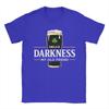 Печатная футболка Stout Dark Beer с надписью Hello Darkness My Old Friend для унисекс, хлопковая футболка с коротким рукавом